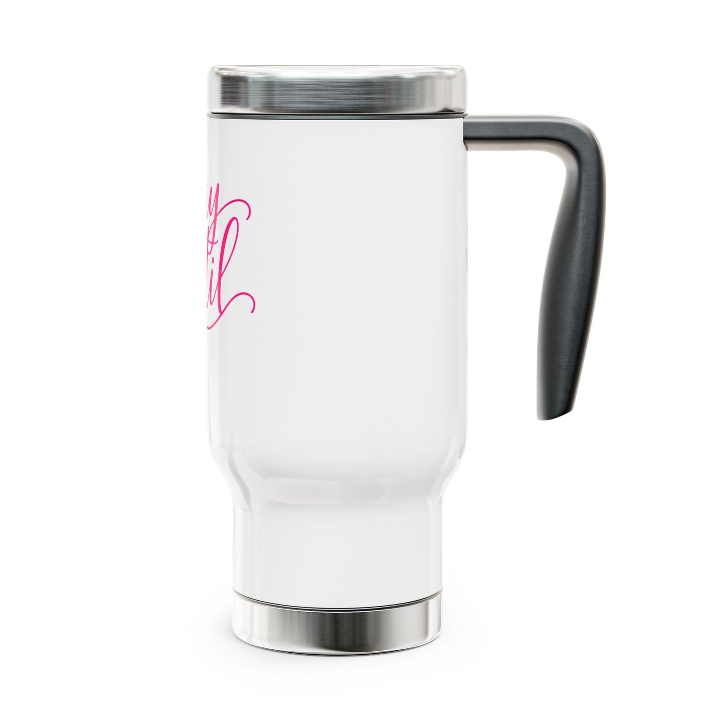 Pray Until script typography Travel Mug | Stainless Steel 14oz
