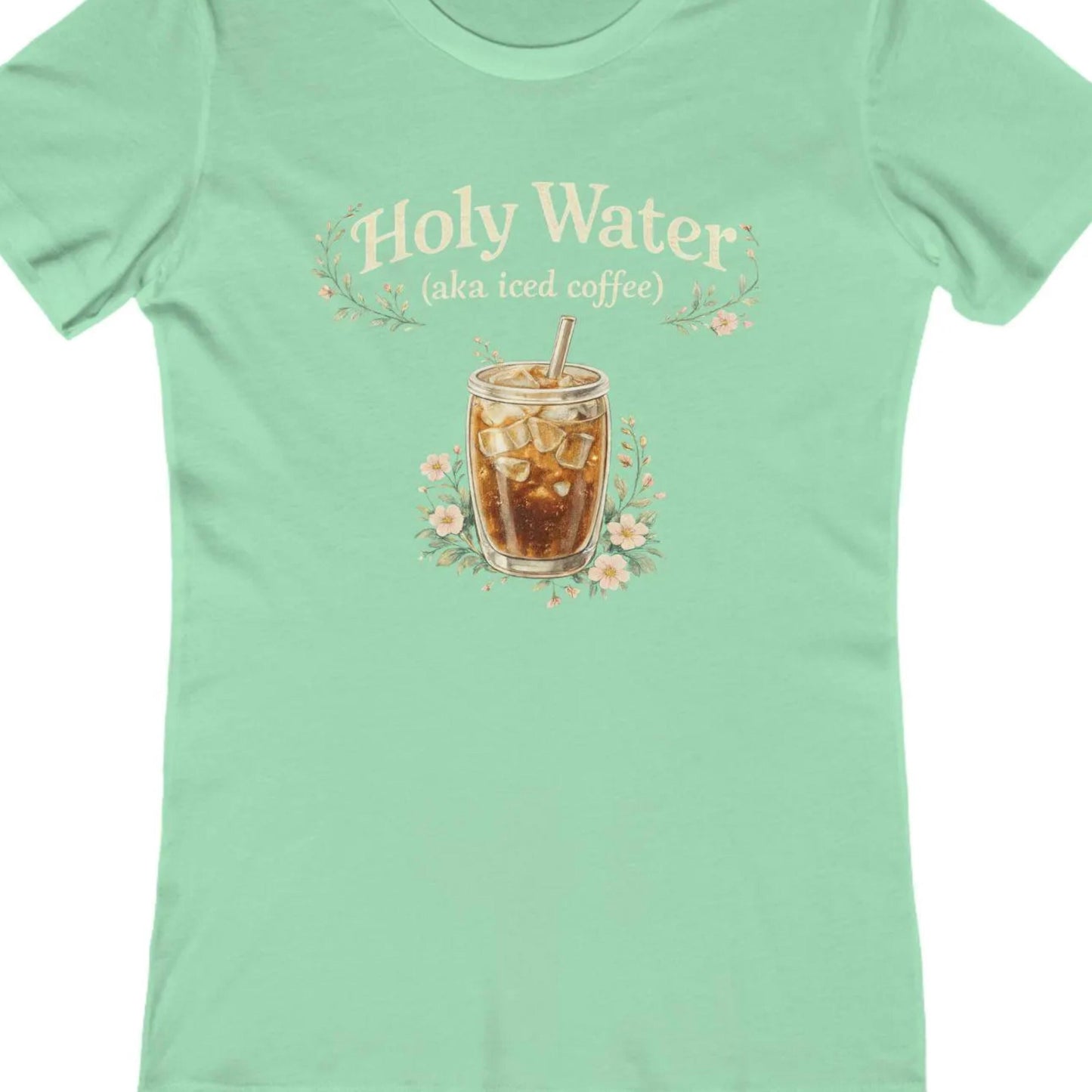 Iced Coffee Illustration Tee | T-Shirt