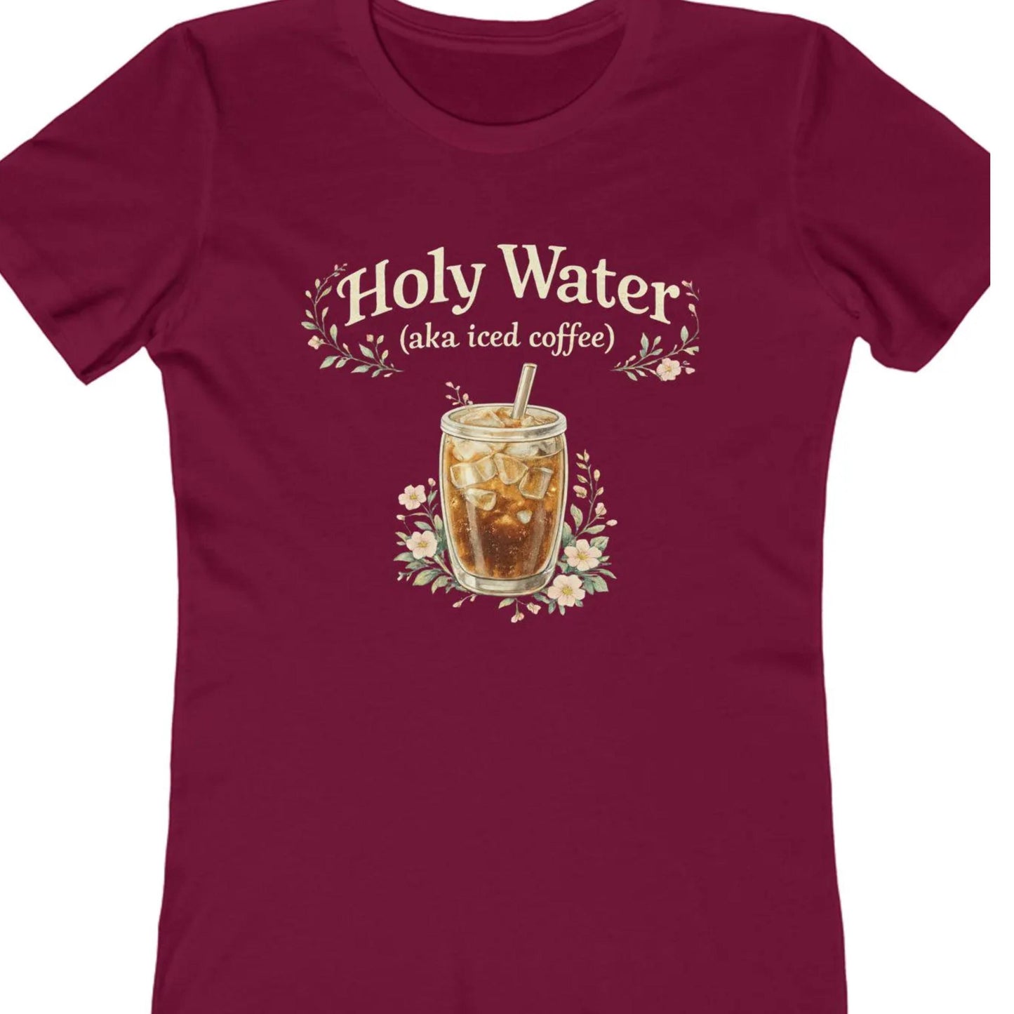 Iced Coffee Illustration Tee | T-Shirt