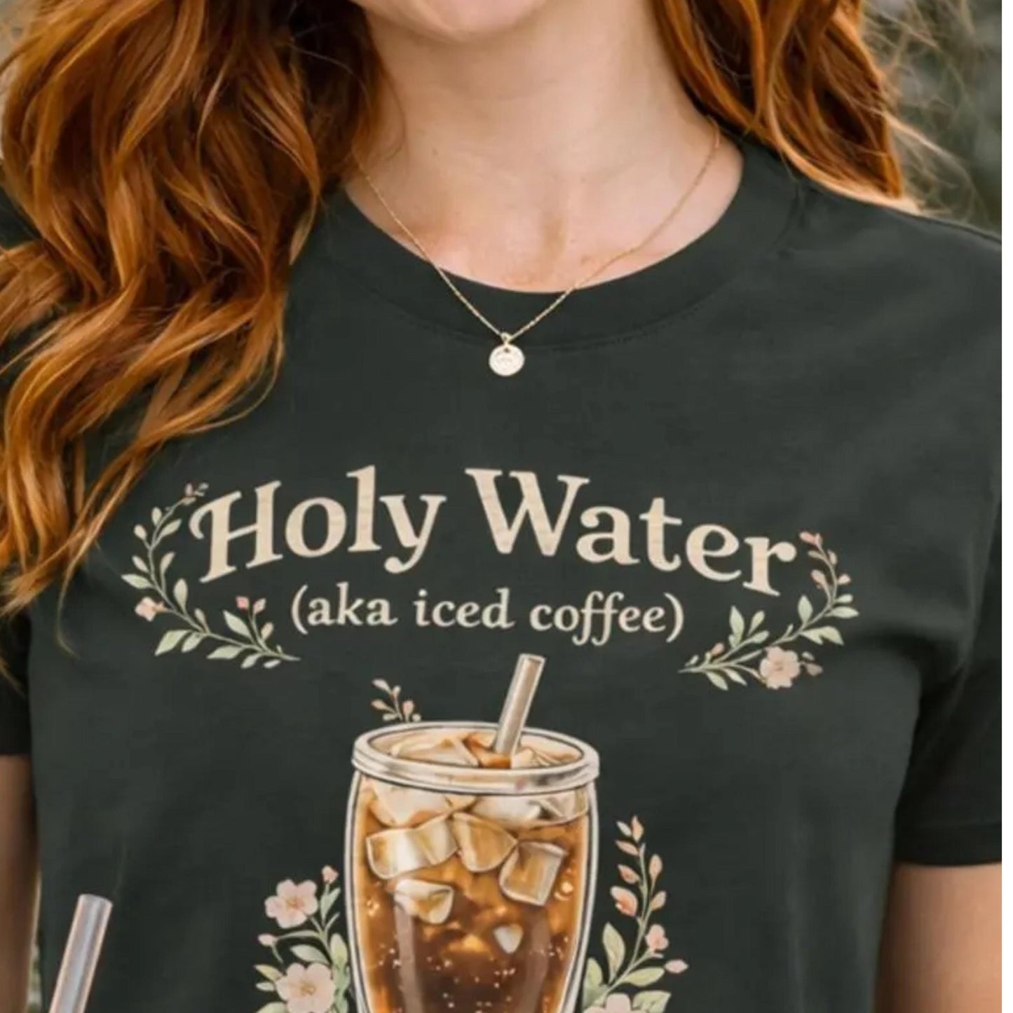 Iced Coffee Illustration Tee | T-Shirt