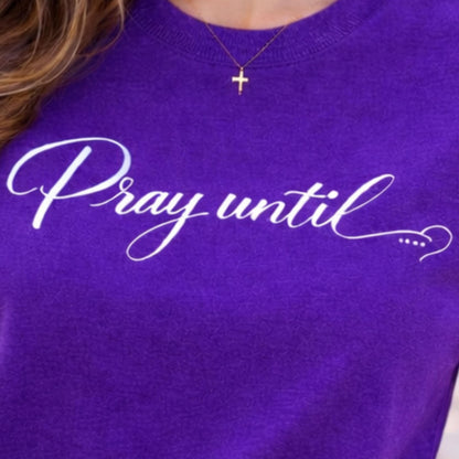 Christian Inspirational Tee for Women | Faith Scripture Design