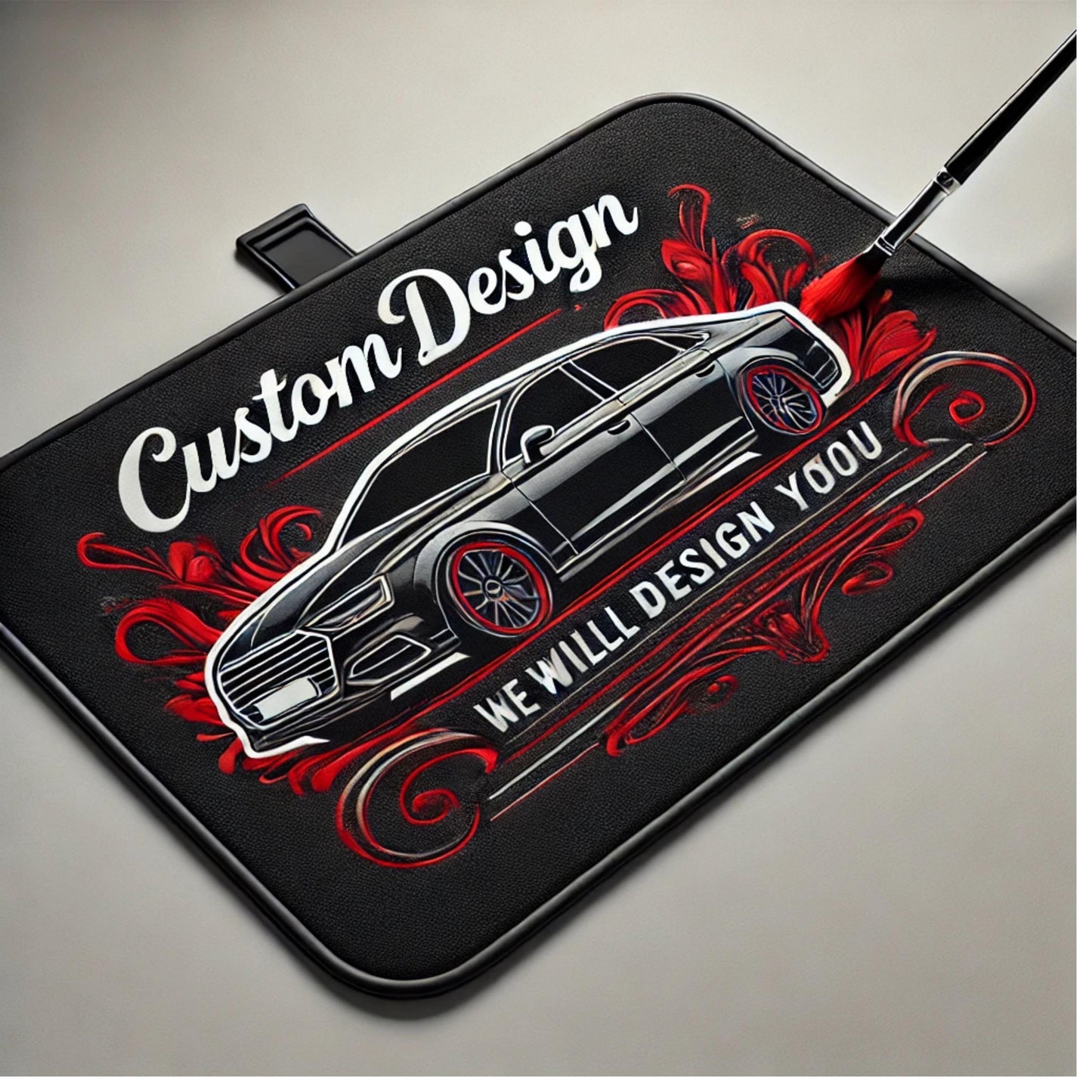 Faith Brings Peace Dove Cross car mats | Rear Floor Mats