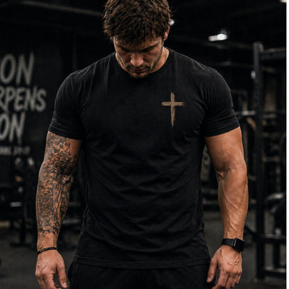 Broken Chains with Cross T-Shirt | Faith Liberation Design