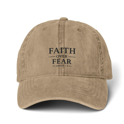 Women's Pigment-Dyed Cap with Fashion Undervisor (Embroidery)
