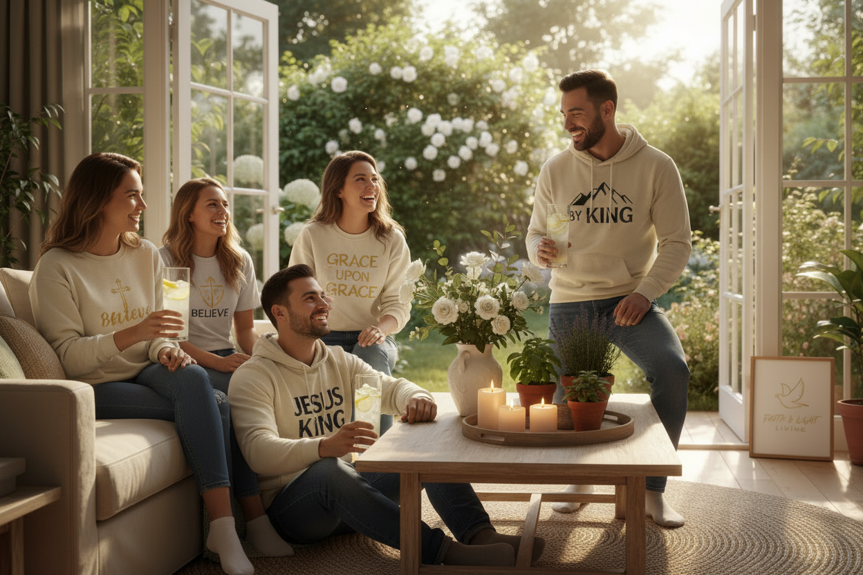 Show your faith Out loud with our apparel